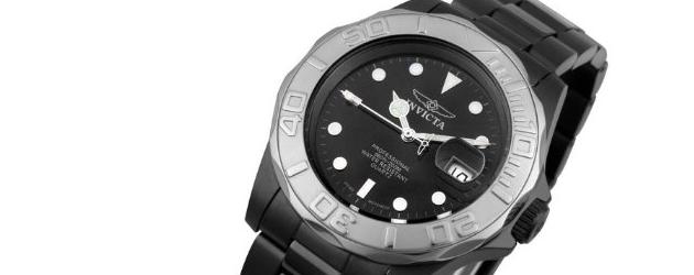 Invicta Pro Diver Black Ion Plated Watch