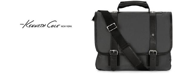 Kenneth Cole Nylon Buckle Portfolio