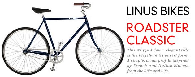 linus bike roadster classic