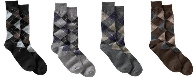 Gap Argyle Crew Socks