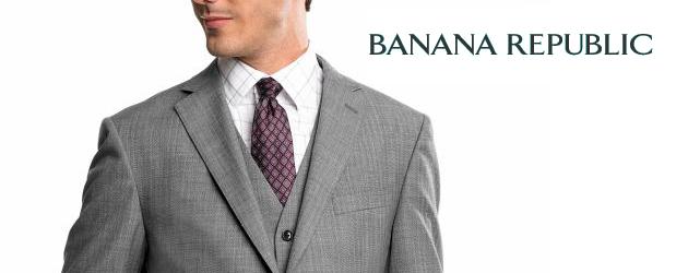Banana Republic Herringbone Three Piece