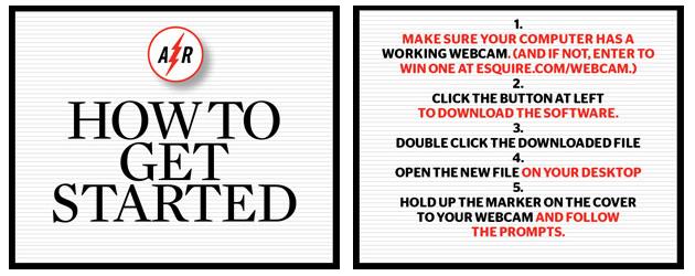 Esquire’s Augmented Reality Issue