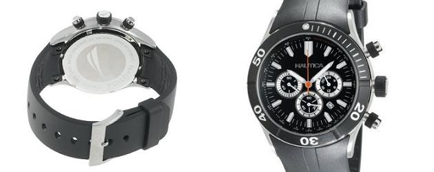 Nautica NSR-01 Black Chrono – $110.00