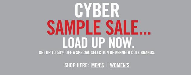 KennethCole.com Cyber Sample Sale