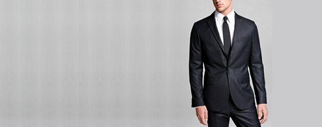 Express Microdot Slim Fit Suit