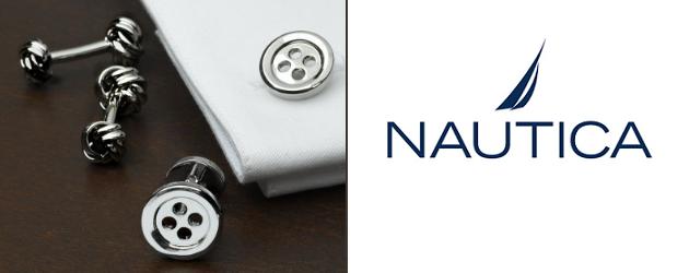The 12 Days of Dappered | Day #9 Nautica Cufflinks – $29.99