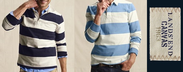 Land’s End Canvas Line Rugby Shirt Land’s End Canvas Line Rugby Shirt
