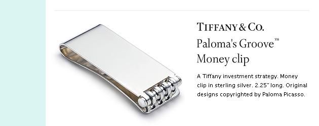 Tiffany & Co Palmoa’s Groove Money clip