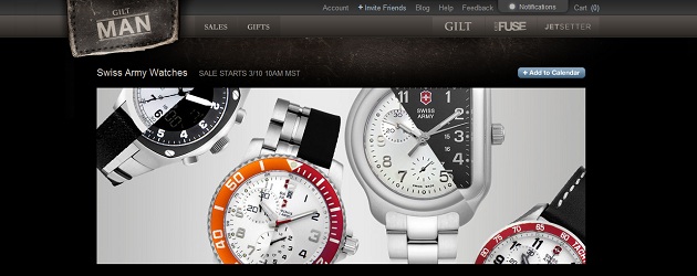 Swiss Army Watches on Giltman
