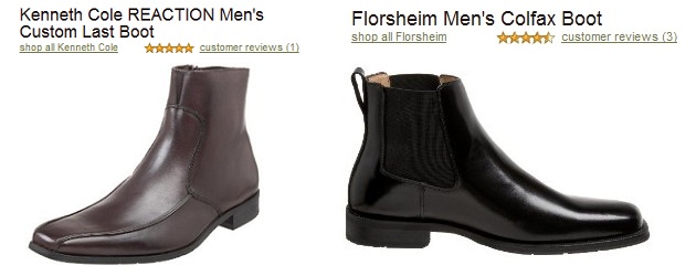 Black and Brown Dress Boots for $90 Black and Brown Dress Boots for $90