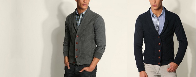 ASOS Cable Knit And Sweat Cardigan ASOS Cable Knit And Sweat Cardigan