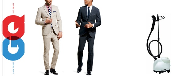 Got a cotton suit? Buy a steamer. Got a cotton suit? Buy a steamer.