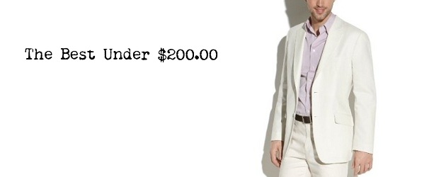 The Best Summer Suits Under $200 The Best Summer Suits Under $200