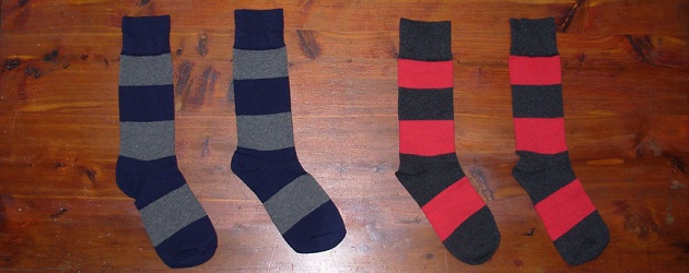 Merona Bold Stripe Socks – $2.50 at Target Merona Bold Stripe Socks – $2.50 at Target