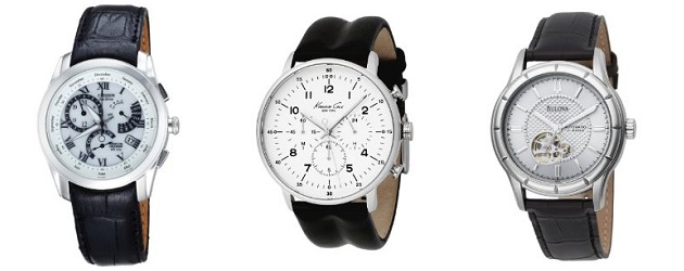 White & Silver Dial Dress Watches White & Silver Dial Dress Watches