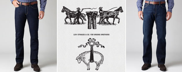 Brooks Brothers and Levi’s Partner Up Brooks Brothers and Levi’s Partner Up
