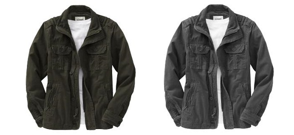 The Old Navy Military Jacket is also available in Olive Green and Gray