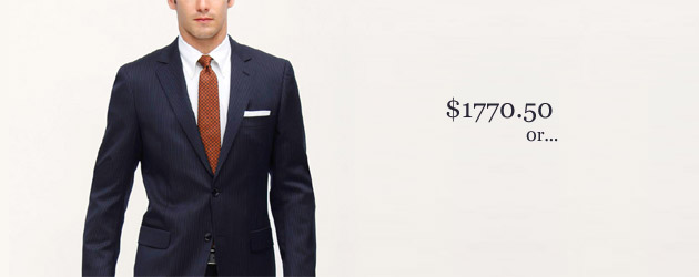 Steal the Style: Brooks Brothers Slim Suit Fall Look Steal the Style: Brooks Brothers Slim Suit Fall Look