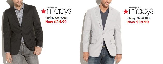 INC Blazer SALE – Two Under $30 Slim Fit Blazers