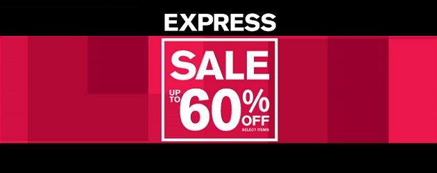 Express 60% off sale – September 2010 Express 60% off sale – September 2010