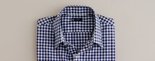 Wearing Gingham in Fall & Winter – J. Crew Shirt Sale