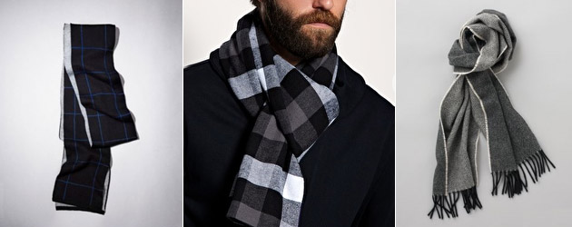 Masculine scarves for fall & winter 2010 Masculine scarves for fall & winter 2010