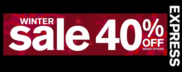 Express Winter Sale 2010 Express Winter Sale 2010