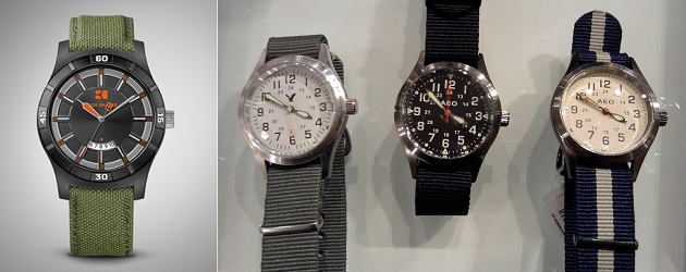 Two New Military Style Watch Options – For $100, & for $25 Two New Military Style Watch Options – For $100, & for $25