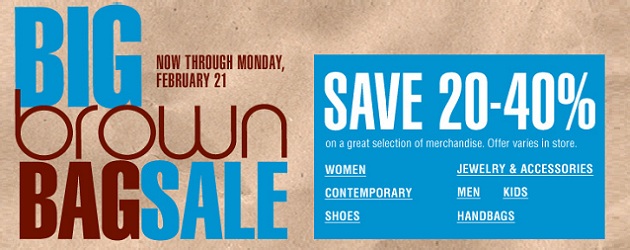 bloomingdale's brown bag sale