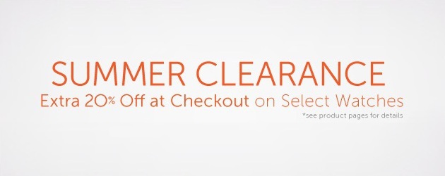 Amazon Extra 20% Off Select Watches Clearance Amazon Extra 20% Off Select Watches Clearance