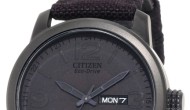 Would you wear it? The Citizen Blackout Watch Powered by light. Which you'll need plenty of to tell the time.