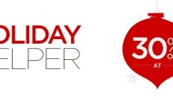30% off GAP inc, plus picks for everyone on your list Get ready to start crossing names off. BR, Old Navy, & GAP are on sale.