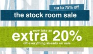 All sale items get an extra 20% off.  Worth a look.