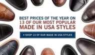 The "biggest sale of the year" for Allen Edmonds has launched.