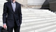 Flipping the grey suit + blue shirt combo around.