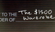 Tweaking last week's $1500 wardrobe with a few new picks.