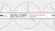 35% if you've got a card.  BR, ON, & Gap.