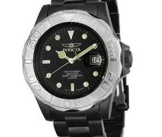Invicta Pro Diver Black Ion Plated Watch
