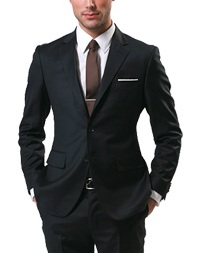 The "Essential Navy" Suit from Indochino.  $349.00