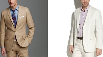 Hot Weather Suits: Linen vs. Seersucker