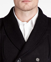 The Shawl Collar Wool Peacoat – On sale for $128.00