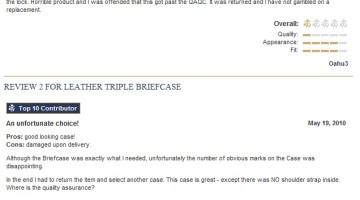 The Brooks Brothers Briefcase Mystery