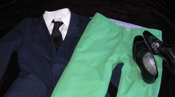 Would you wear it?  Not so subtle green pants.