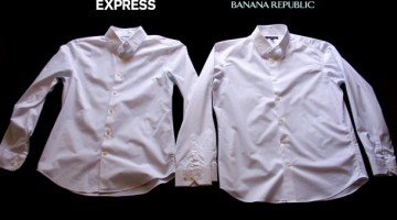 The Search for the perfect Button Up:  Express vs. B.R.