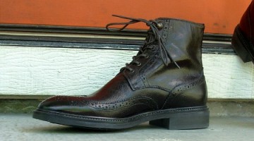 In Person:  The Under $150 Made in Italy Wingtip Boot