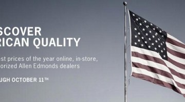 Allen Edmonds Rediscover America Sale – up to 30% off