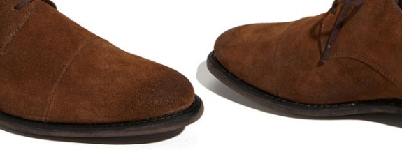 The Suggestion: Suede Shoes in Cold Weather