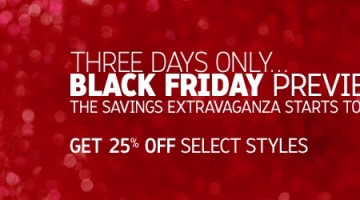 Pre Black Friday: 25% off Select Shoes at Endless