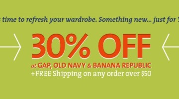 GAP inc. goes 30% off – 3 picks from each brand