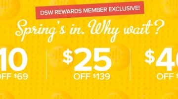 Making the most of DSW’s early spring tiered sale